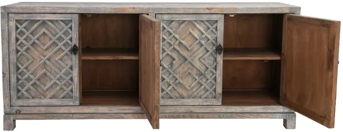 antigua 4dr sideboard