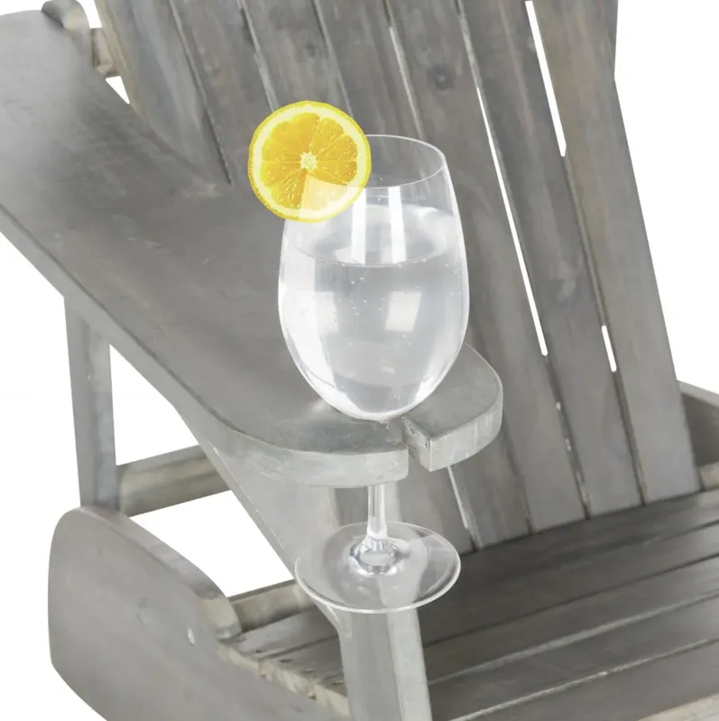 Vista Wine Glass Holder Adirondack Chair