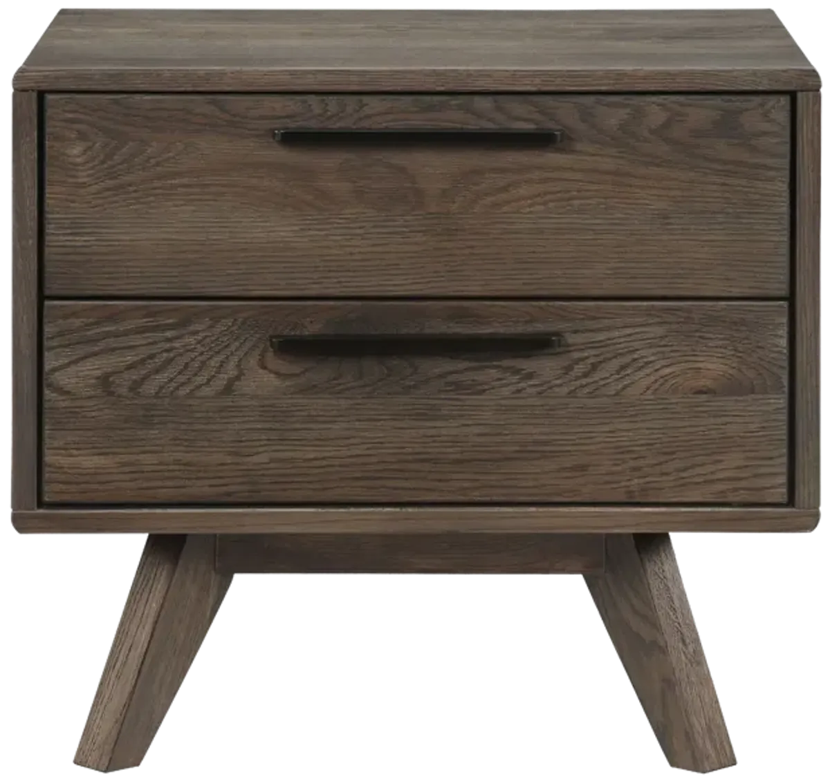 Astoria Oak 2-Drawer Nightstand