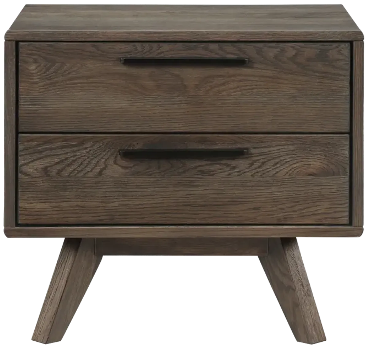 Astoria Oak 2-Drawer Nightstand