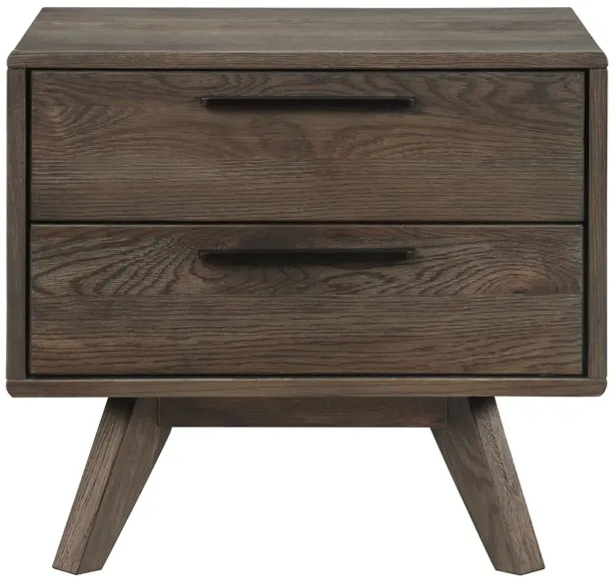 Astoria Oak 2-Drawer Nightstand