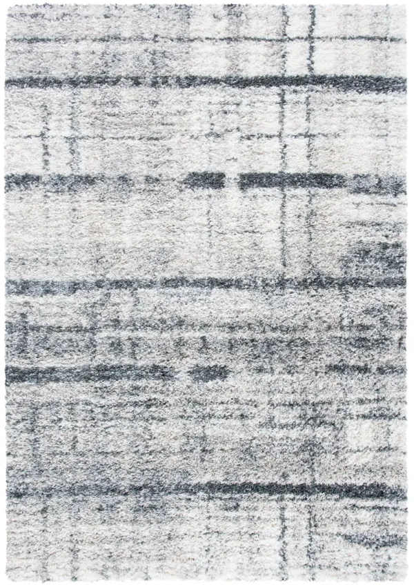 FONTANA SHAG Small Rectangle Power Loomed 3' X 5' Rug