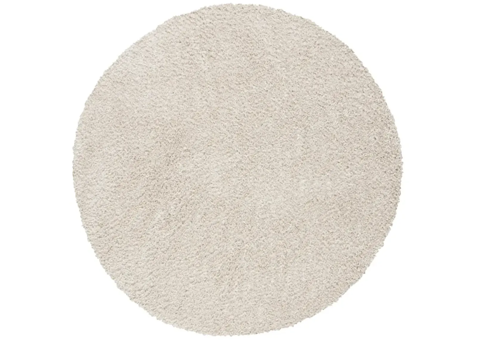 AUGUST SHAG 900 BEIGE 8' x 8' Round Round Rug