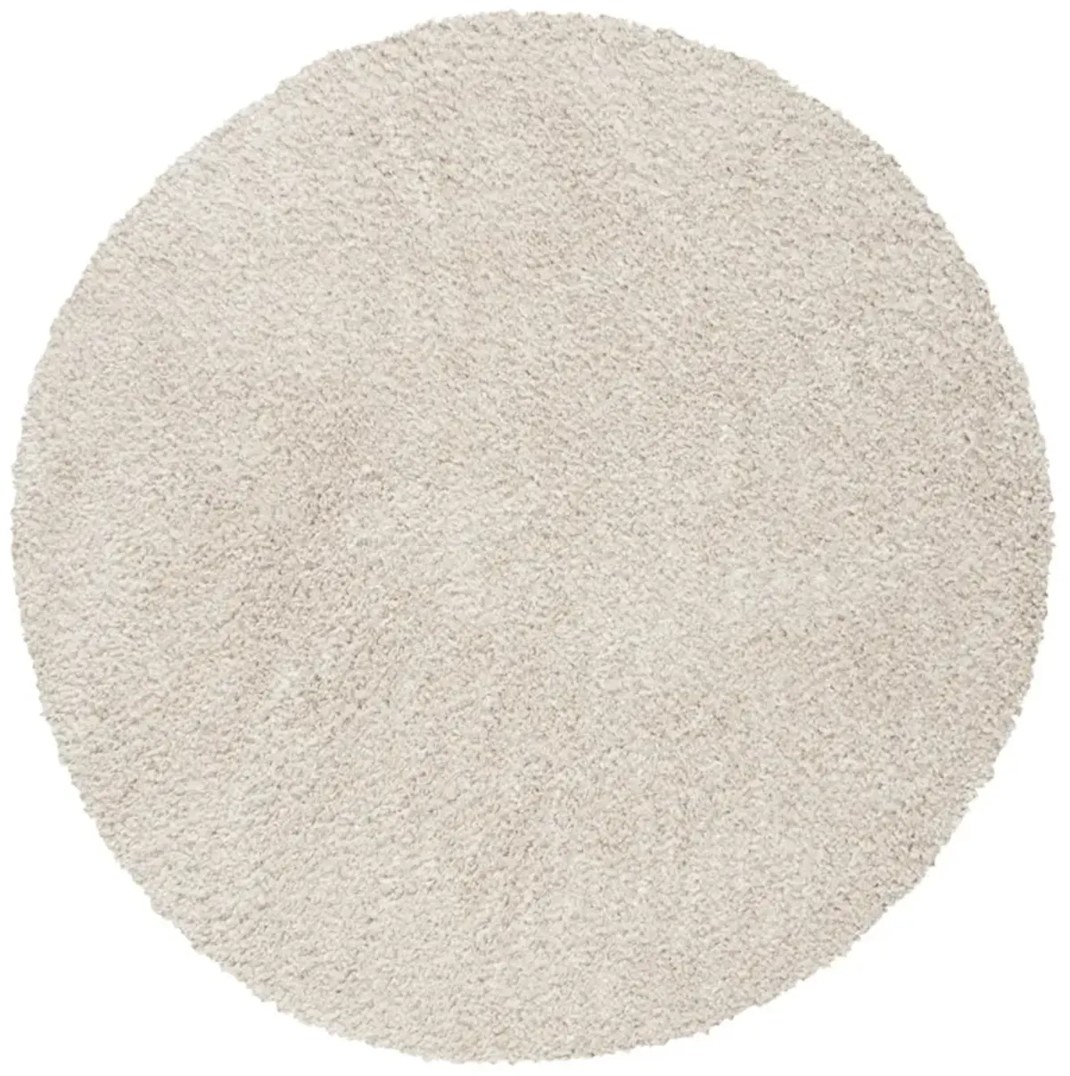 AUGUST SHAG 900 BEIGE 8' x 8' Round Round Rug