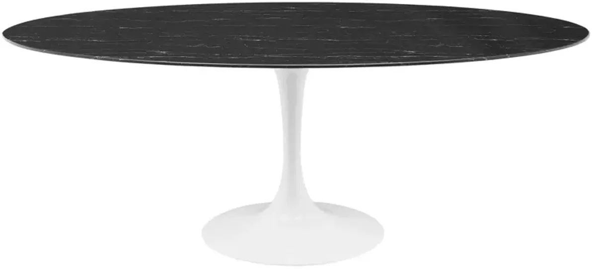 Lippa Oval Artificial Dining Table