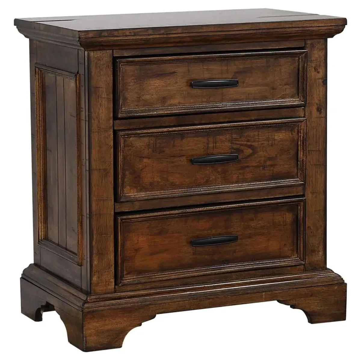 Elk Grove 3-drawer Nightstand Vintage Bourbon