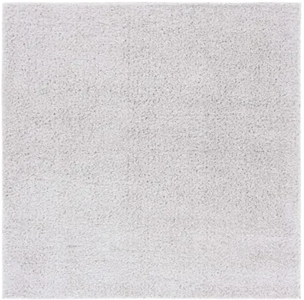 LINDSAY SHAG 560 Grey 6'-7' X 6'-7' Square Square Rug
