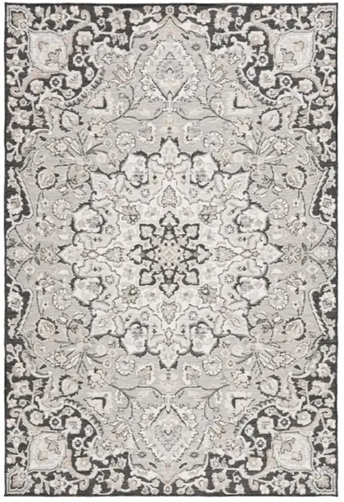 SUNRISE 696 Grey  4' X 5'-7' Small Rectangle Rug