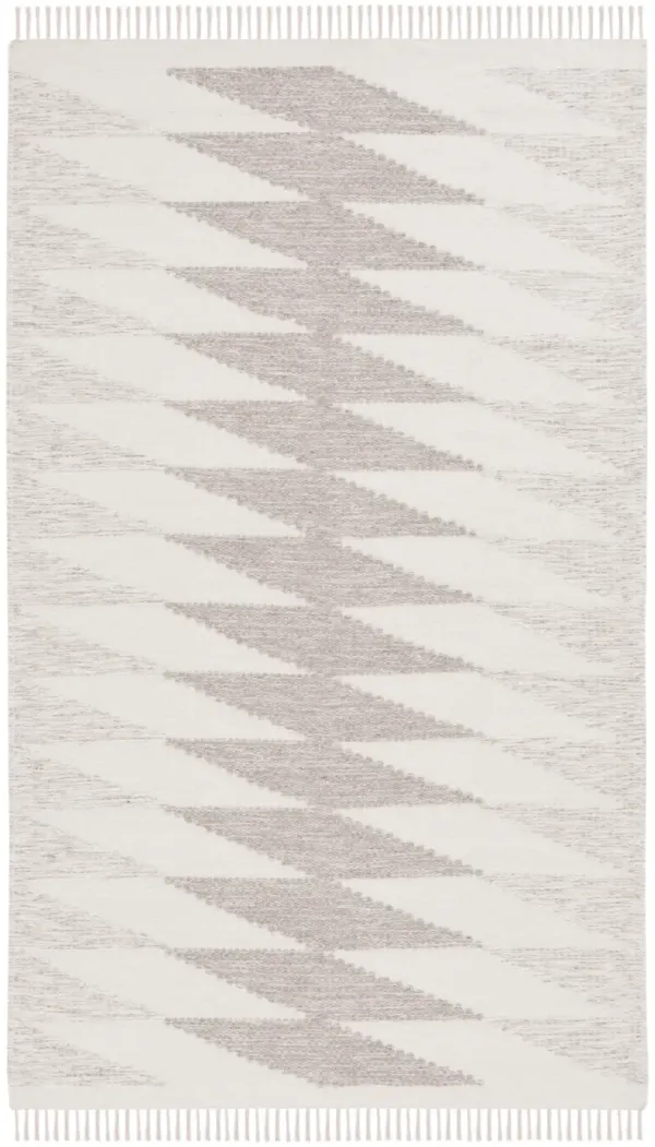KILIM 854 GREY  4' x 6' Small Rectangle Rug