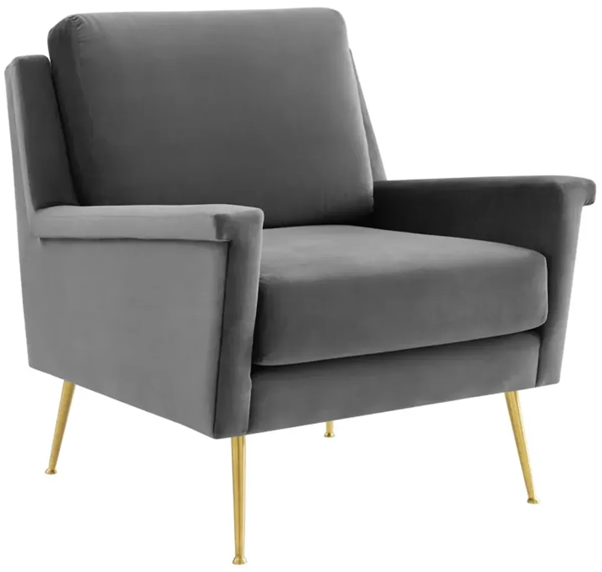 Chesapeake Performance Velvet Armchair