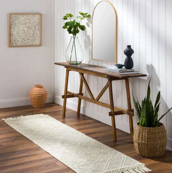 Hemingway HMG-2303 2'3" x 7'6" Hand Made Rug