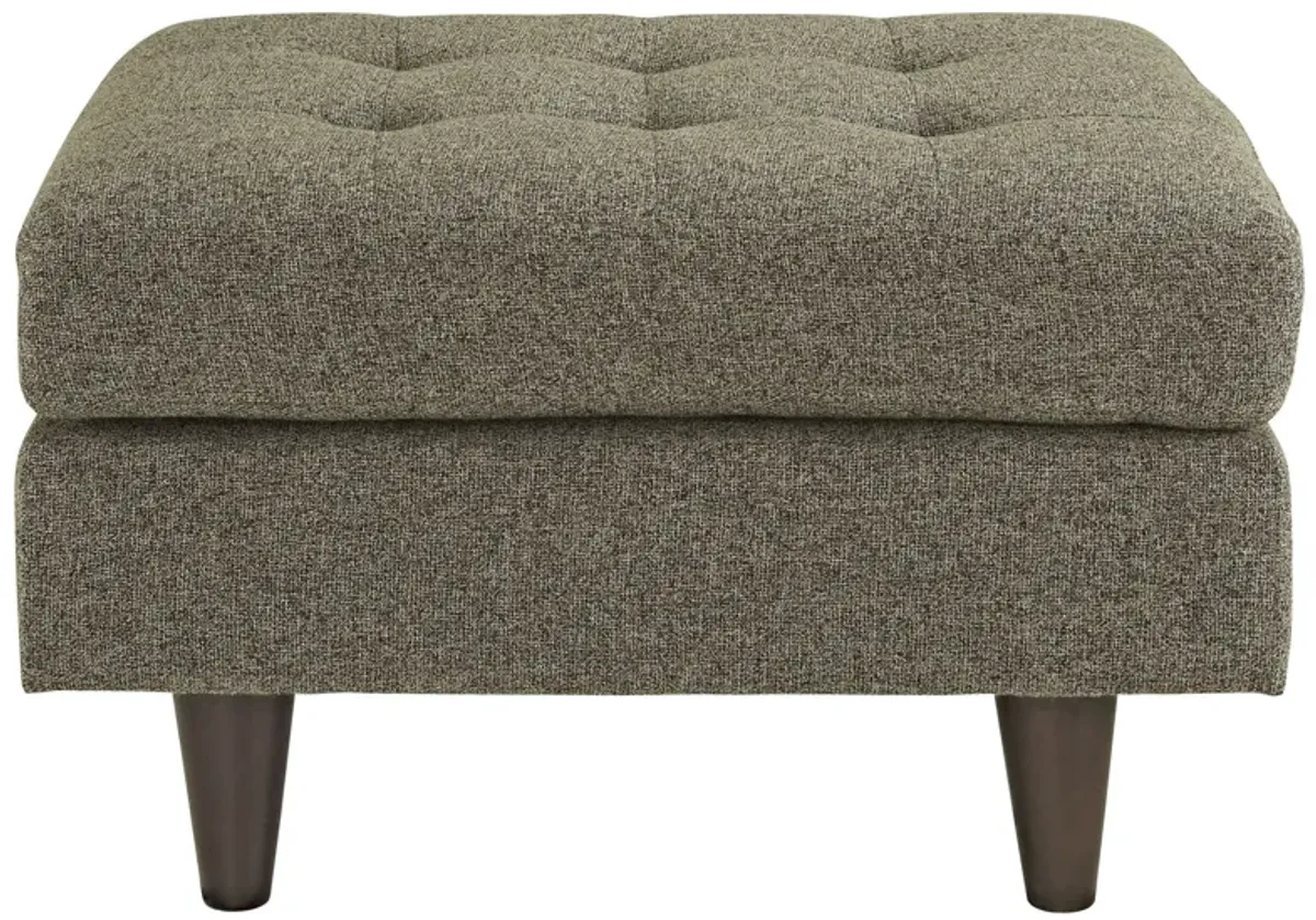 Empress Upholstered Fabric Ottoman