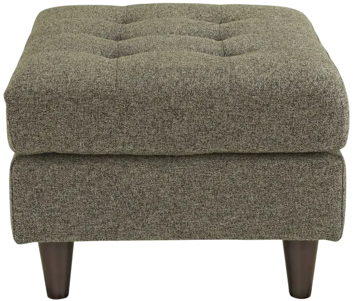 Empress Upholstered Fabric Ottoman