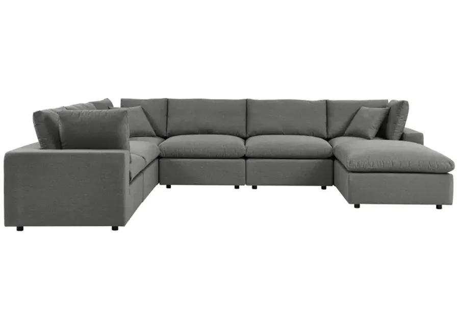 Commix 7-Piece Outdoor Patio Sectional Sofa