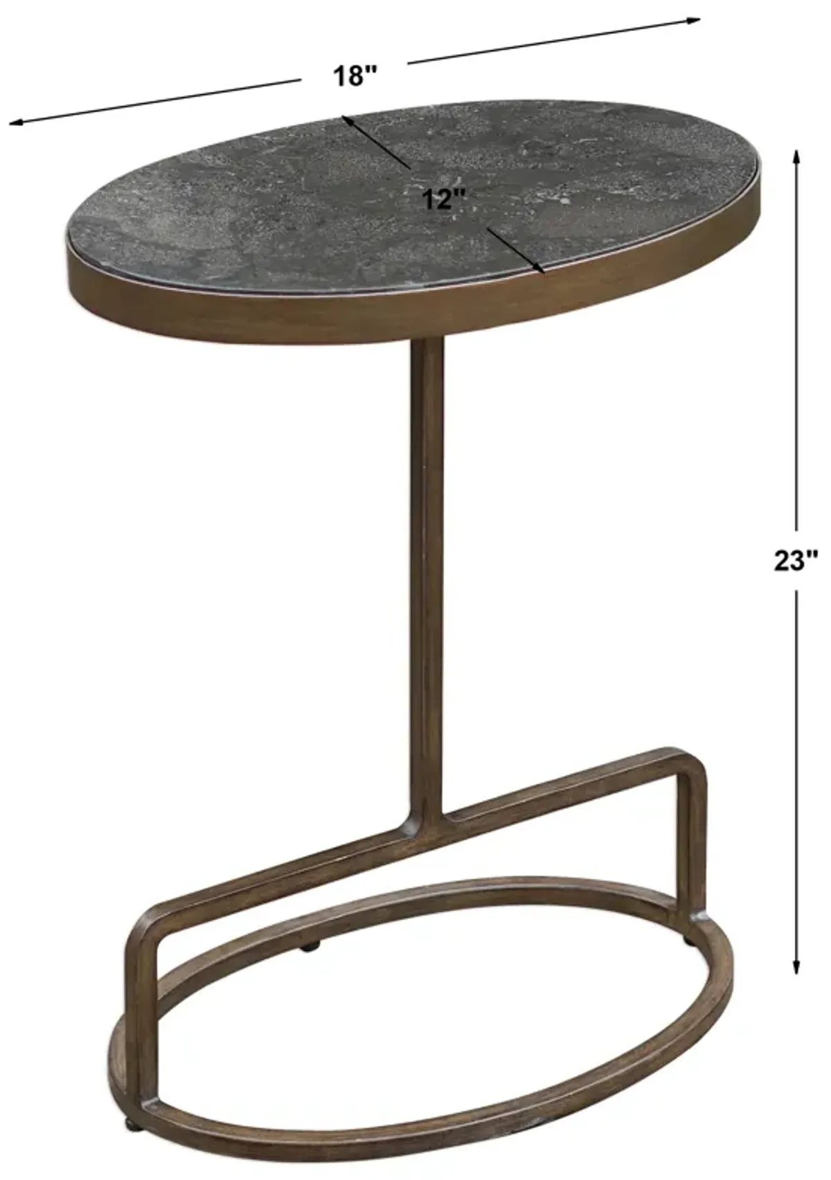 Jessenia Stone Accent Table