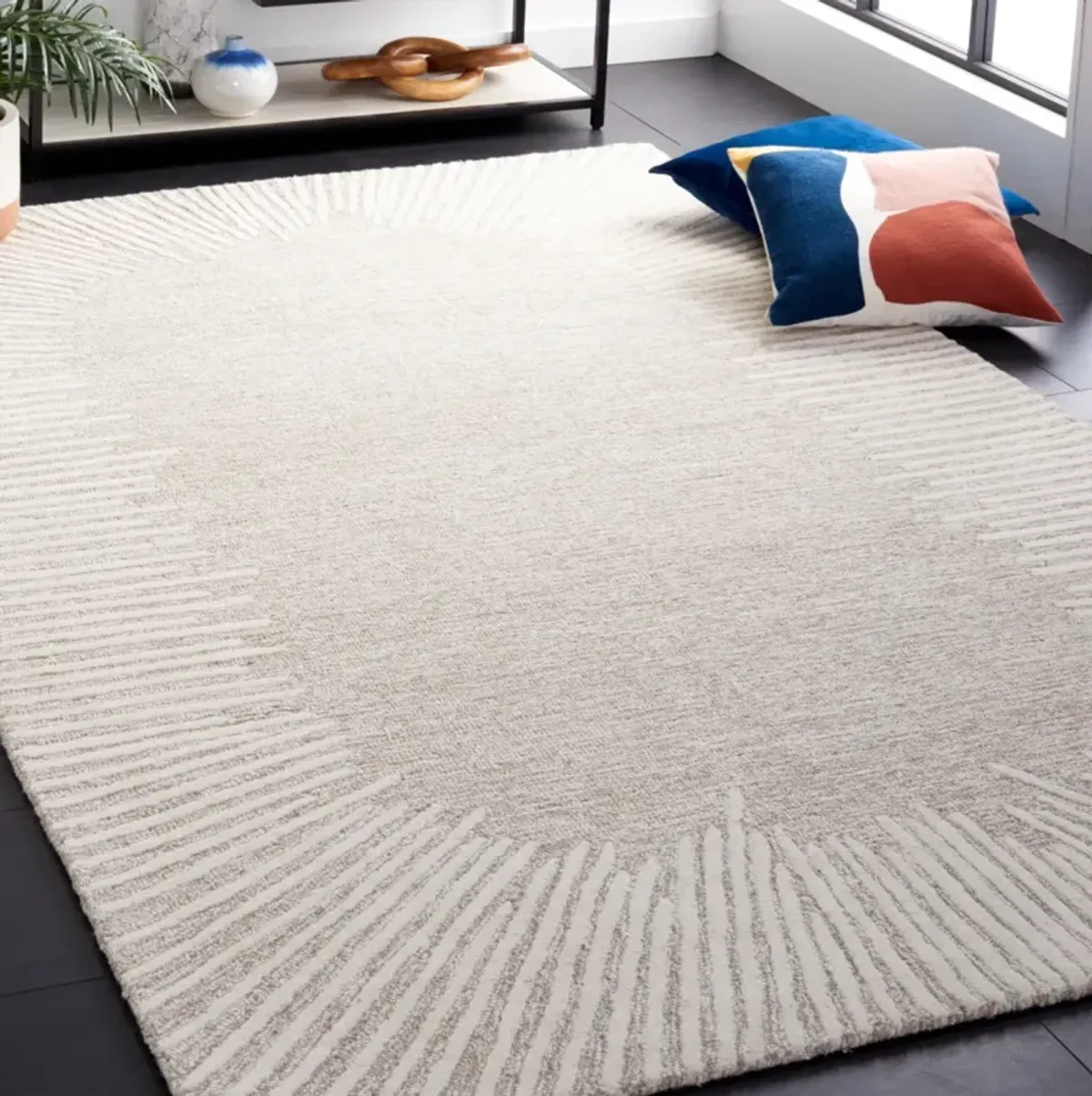 ABSTRACT 478 NATURAL  2'-3' x 4' Accent Rug