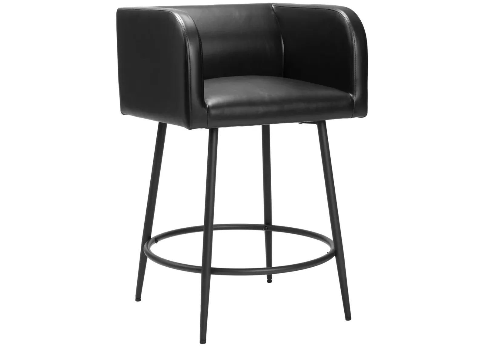 Horbat Counter Stool (Set of 2) Black