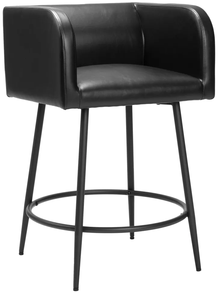 Horbat Counter Stool (Set of 2) Black