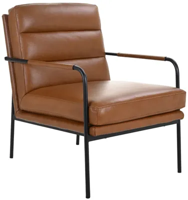 VERLAINE ARMCHAIR CHESTNUT BROWN