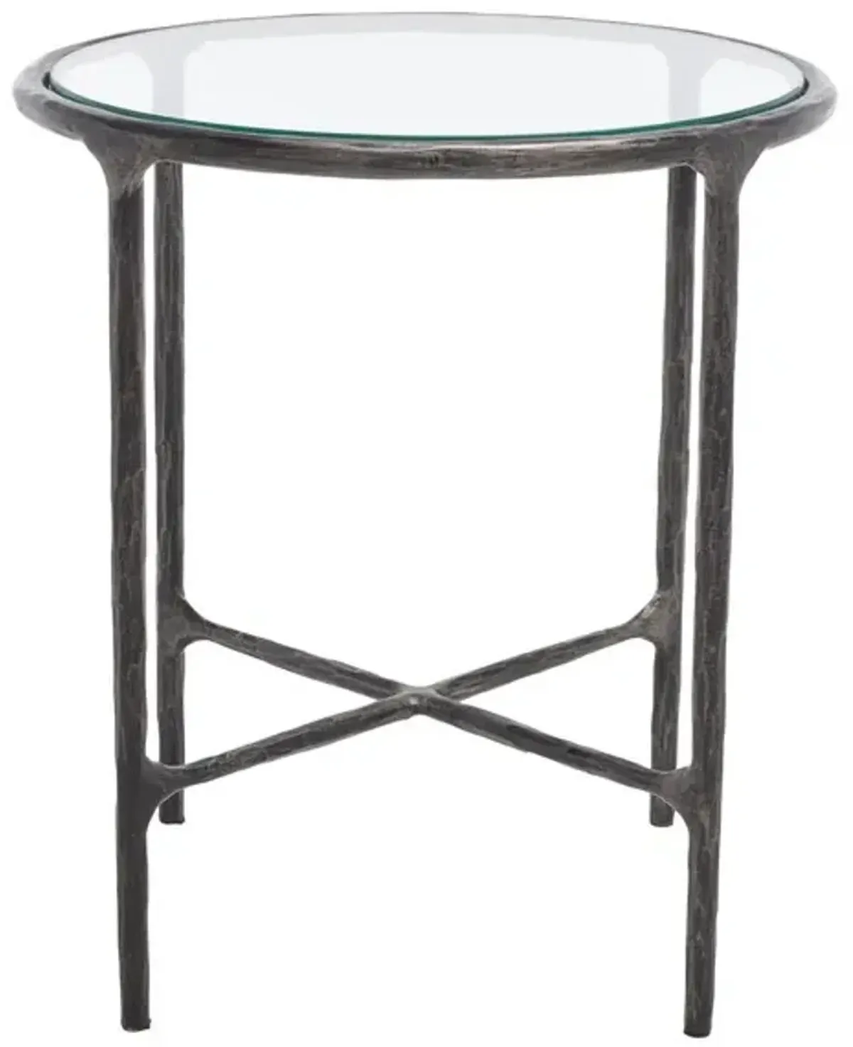 JESSA METAL ROUND END TABLE