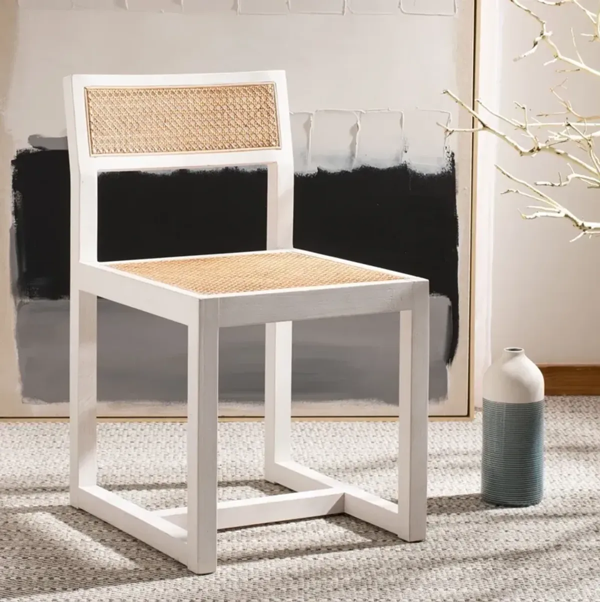 BERNICE CANE DINING CHAIR