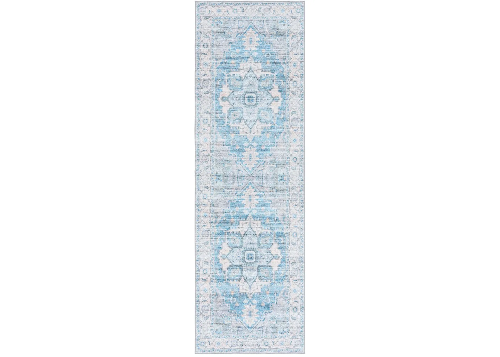 ARIZONA 913 GREY  2'-6' x 8' Runner Rug