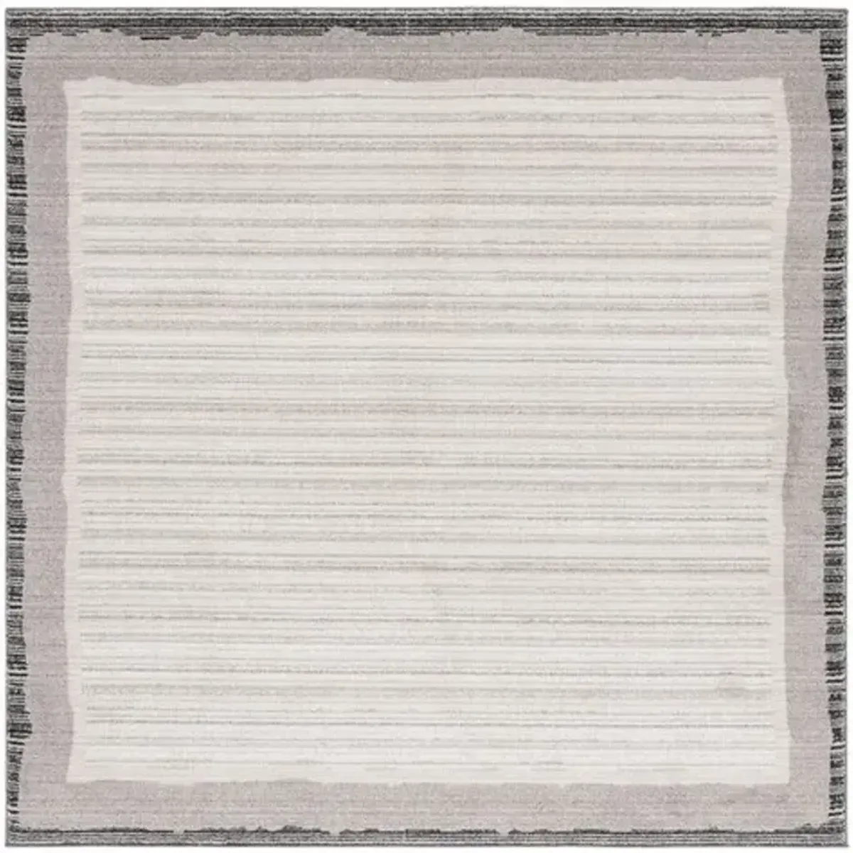 JADE 104 Black 6'-7' X 6'-7' Square Square Rug