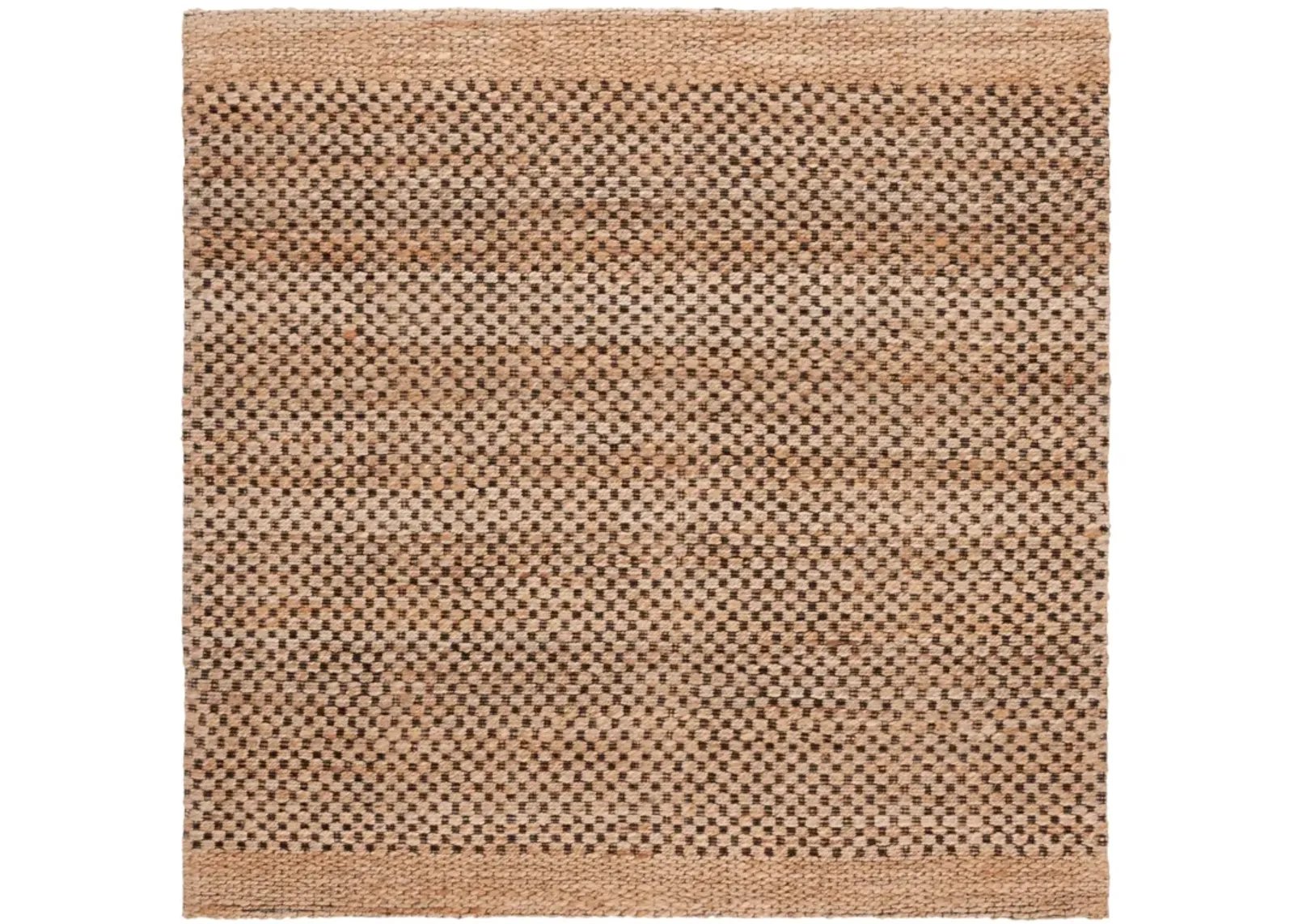 NATURAL FIBER 675 NATURAL  6'-6' x 6'-6' Square Square Rug