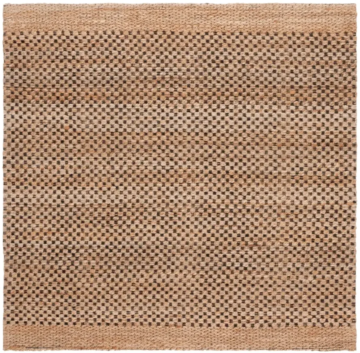 NATURAL FIBER 675 NATURAL  6'-6' x 6'-6' Square Square Rug