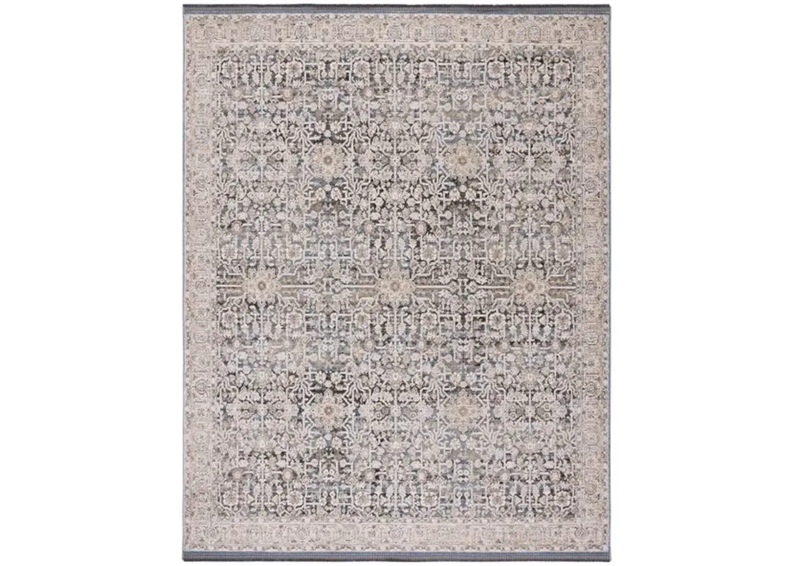 VIVALDI 546 Blue  9' X 12' Large Rectangle Rug