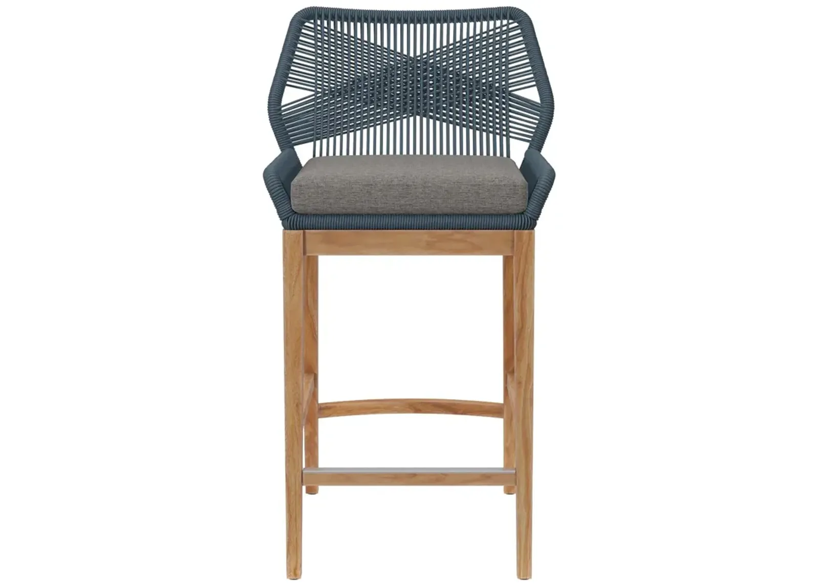 Wellspring Outdoor Teak Barstool