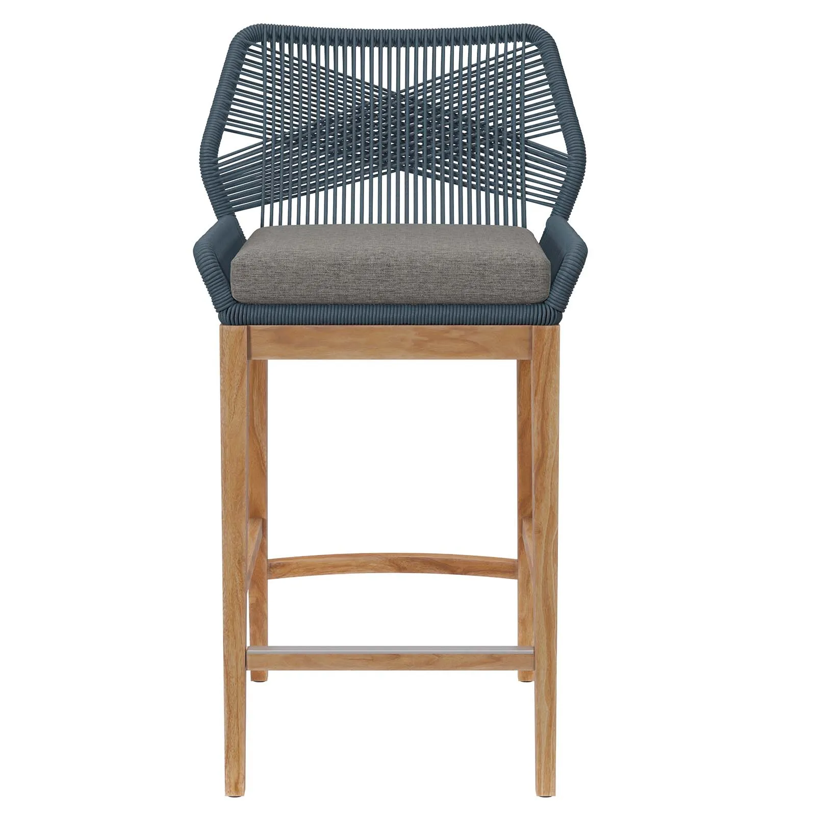 Wellspring Outdoor Teak Barstool