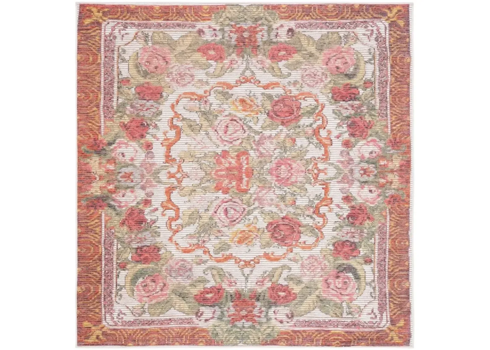 BESARABIAN 220 Multi 6'-7' X 6'-7' Square Square Rug