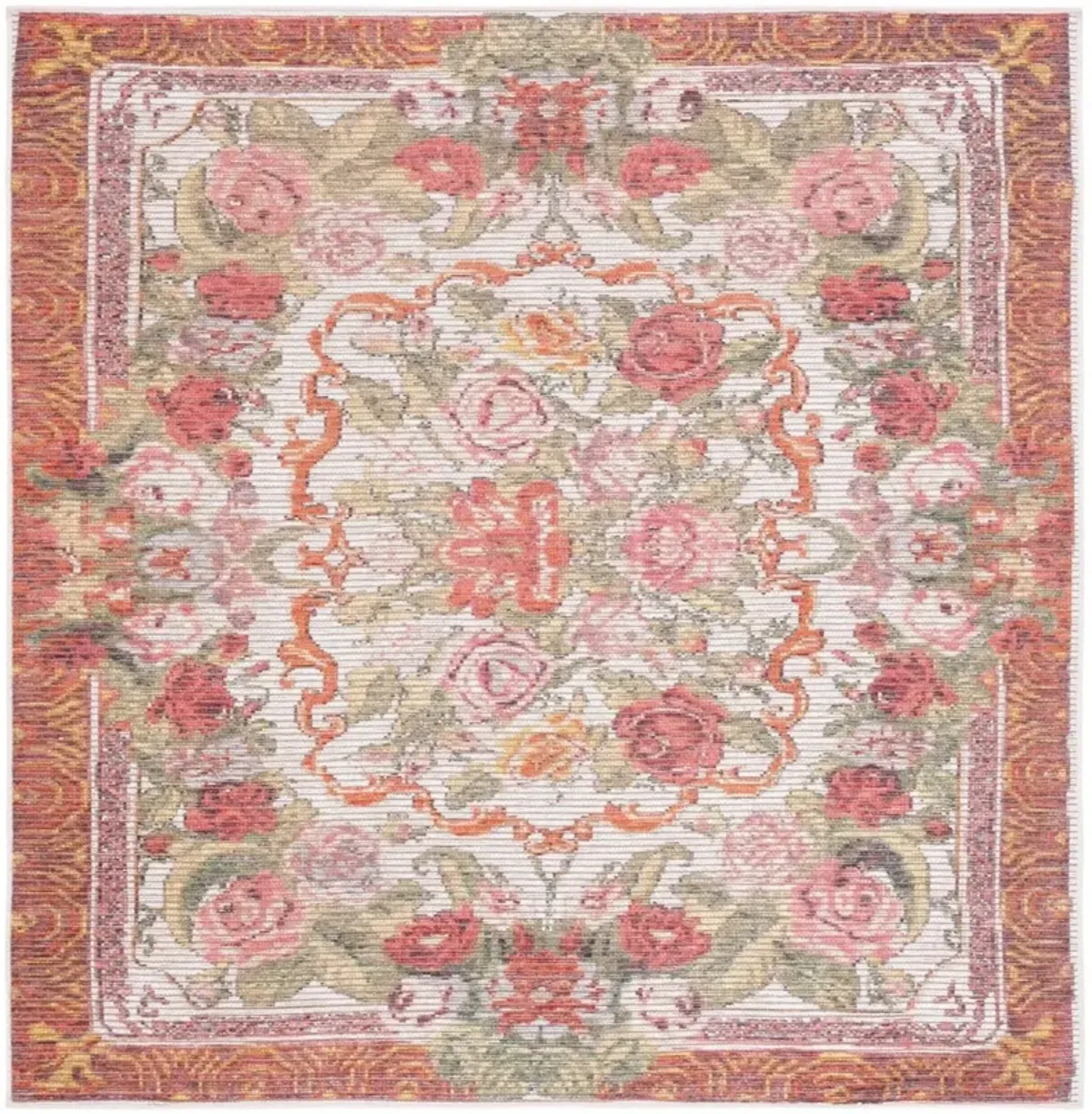 BESARABIAN 220 Multi 6'-7' X 6'-7' Square Square Rug