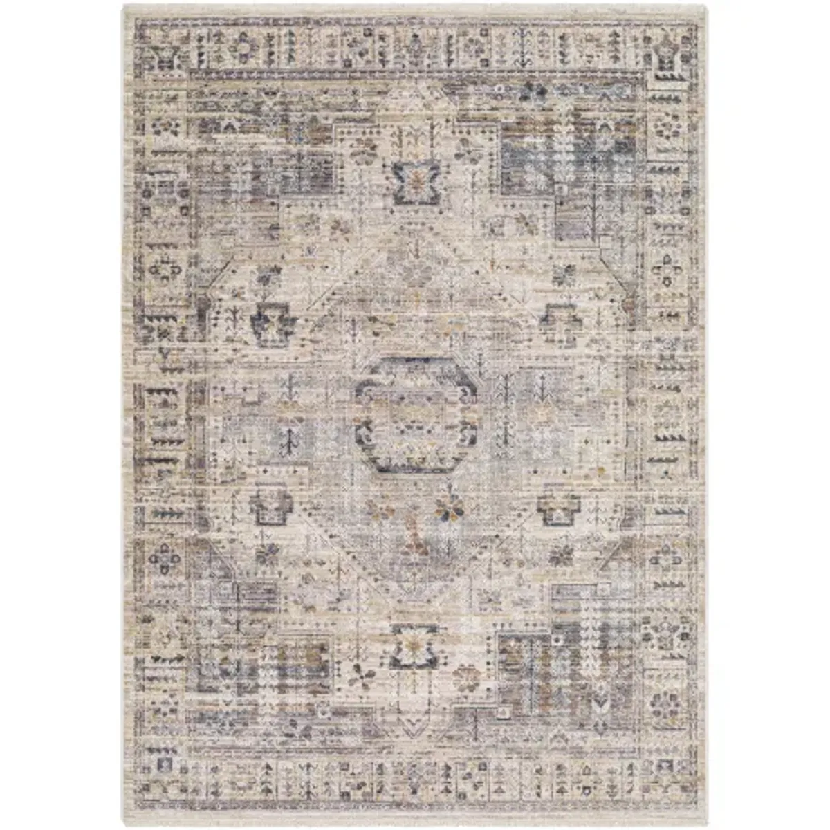 Aida AAD-2307 3'11" x 5'10" Machine Woven Rug