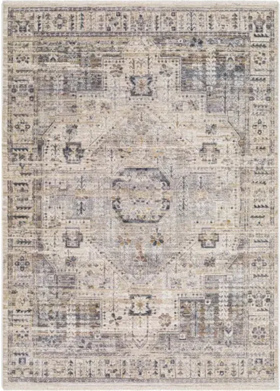 Aida AAD-2307 3'11" x 5'10" Machine Woven Rug