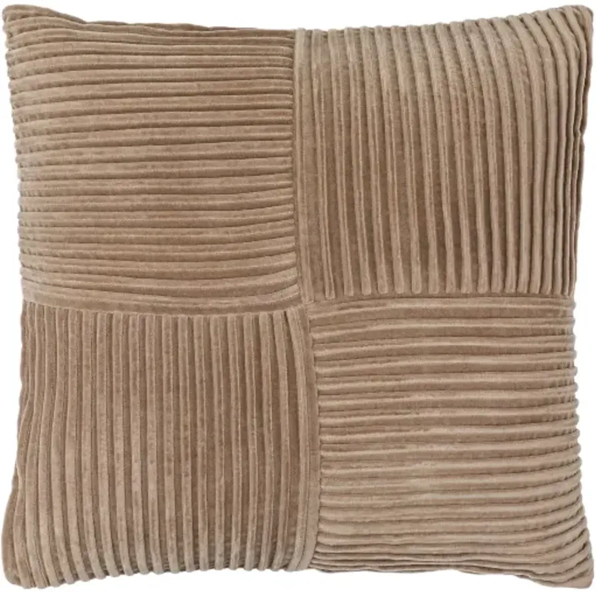 Conrad CRN-009 18"L x 18"W Accent Pillow  - Shell Only