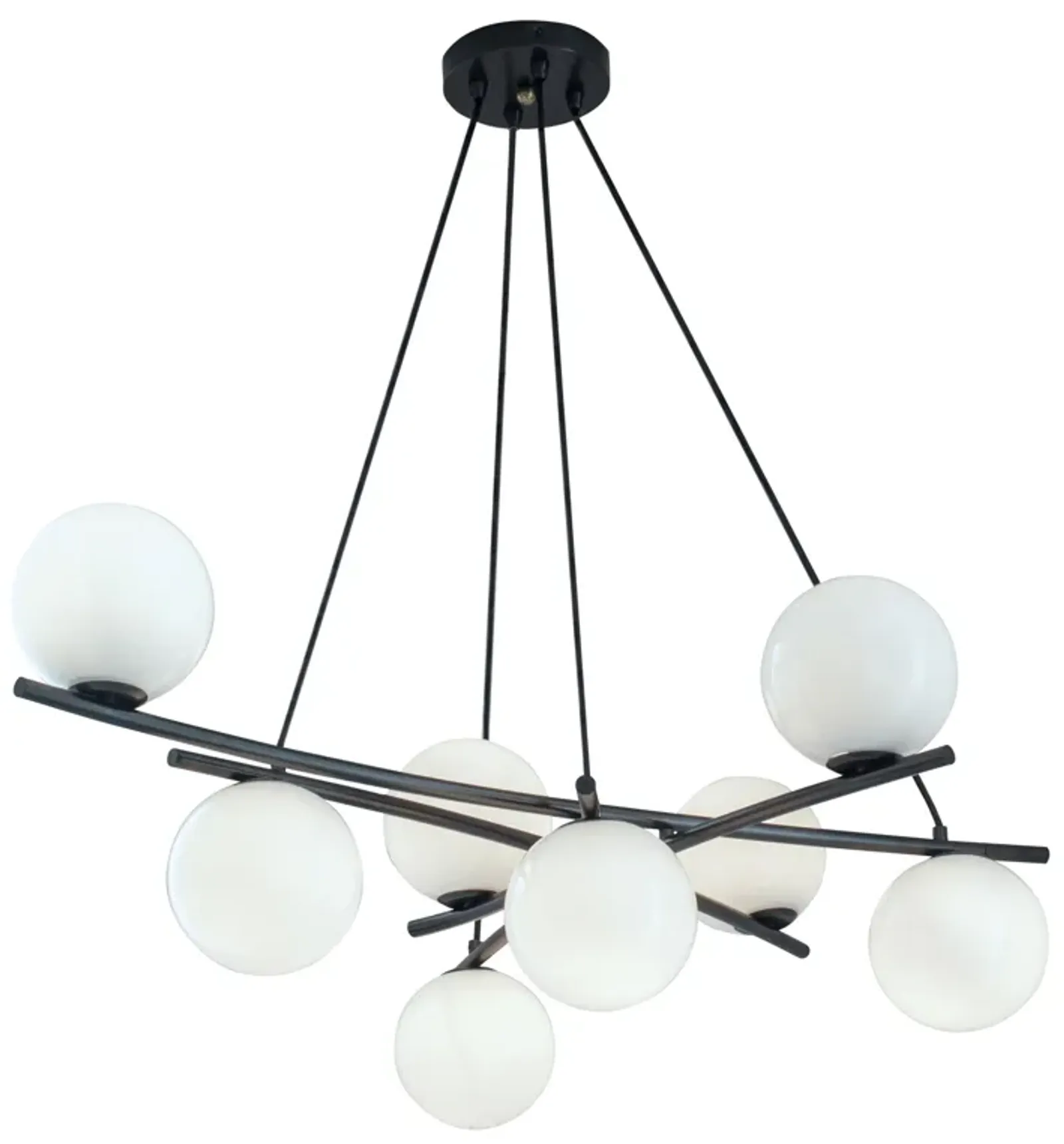 Perch Pendant Light - Acid Dipped Black