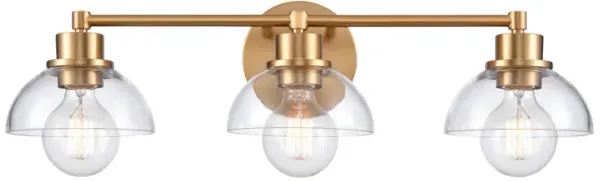 Julian 24'' Wide 3-Light Vanity Light - Brushed Gold