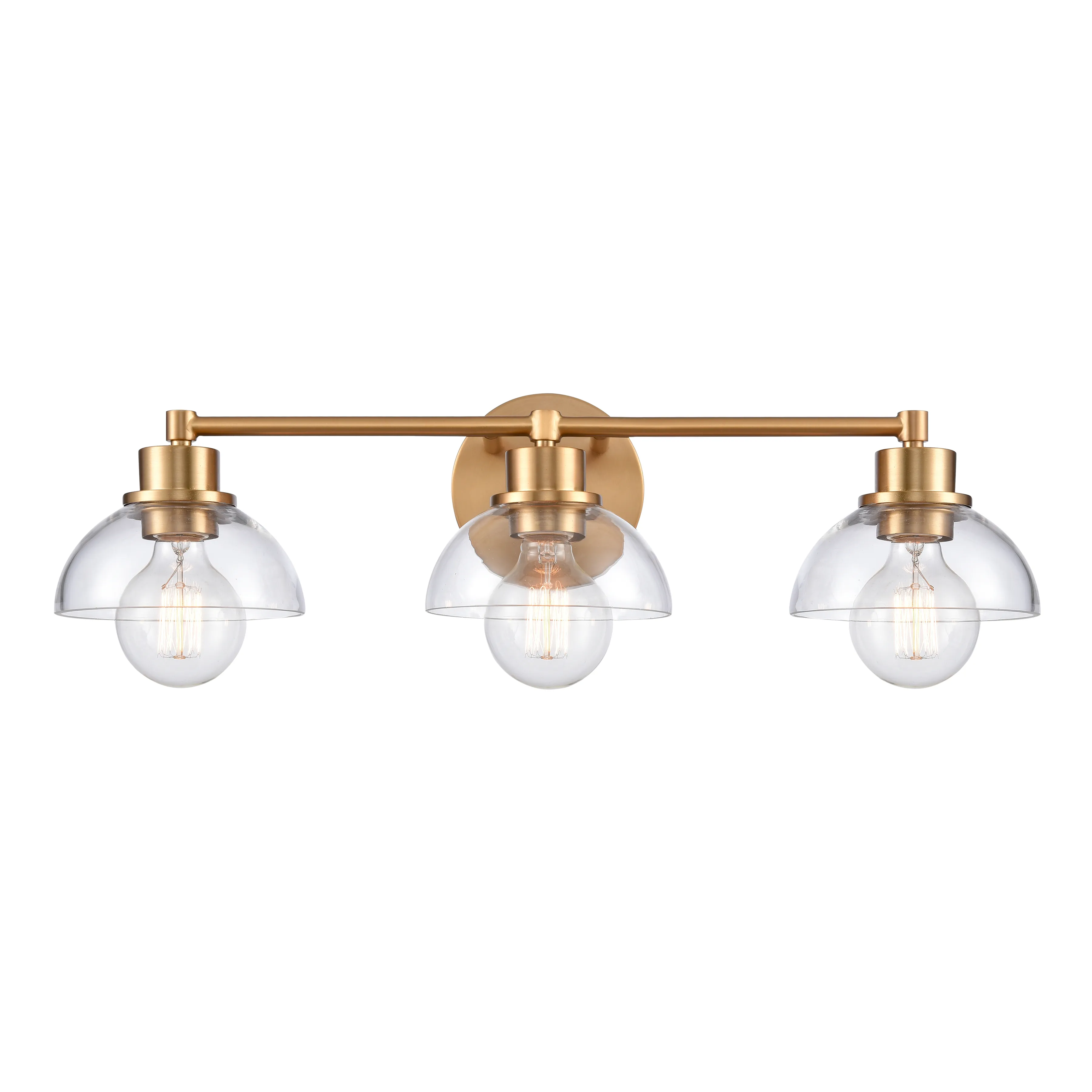 Julian 24'' Wide 3-Light Vanity Light - Brushed Gold