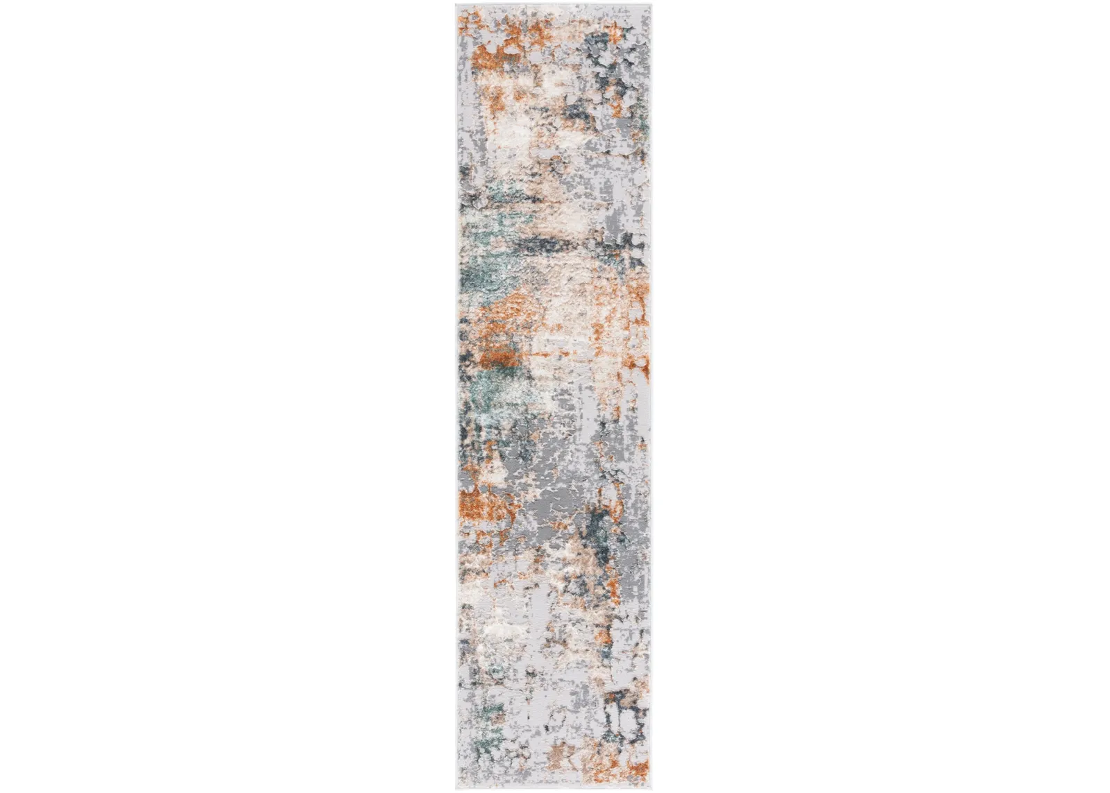 ALENIA 107 GREY  2' x 8' Runner Rug