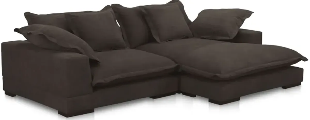 Daydream Sectional Dark Brown