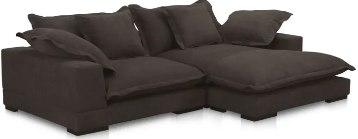 Daydream Sectional Dark Brown