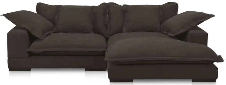 Daydream Sectional Dark Brown