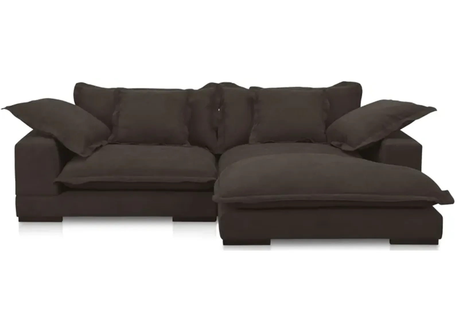 Daydream Sectional Dark Brown