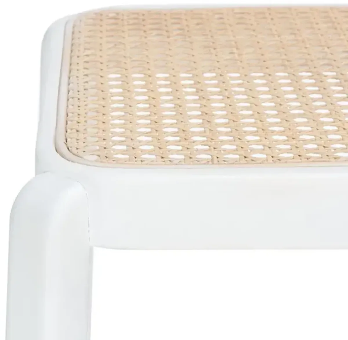 SILUS BACKLESS CANE BAR STOOL