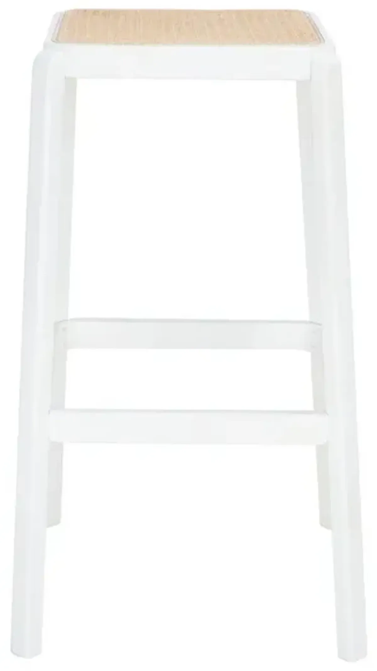 SILUS BACKLESS CANE BAR STOOL