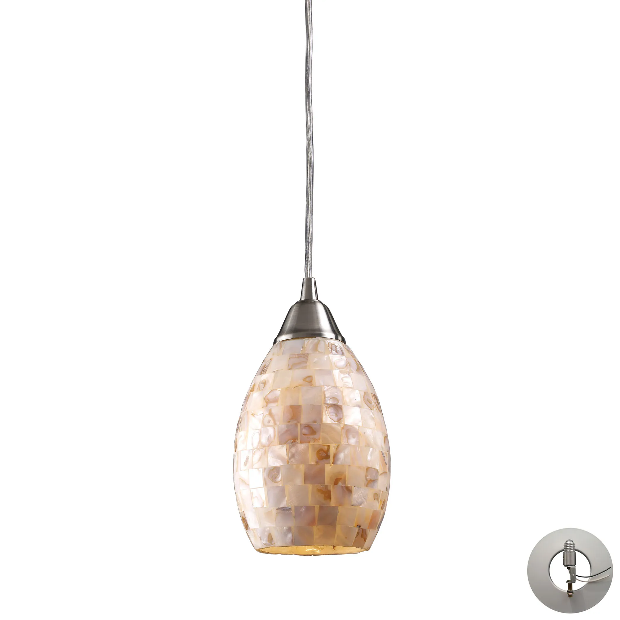 Capri Configurable Multi Pendant - Satin Nickel