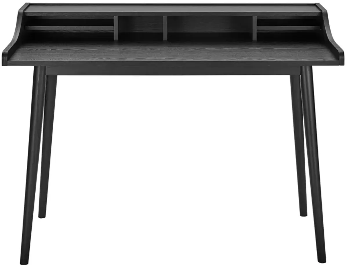 Flavio Desk in Matte Black