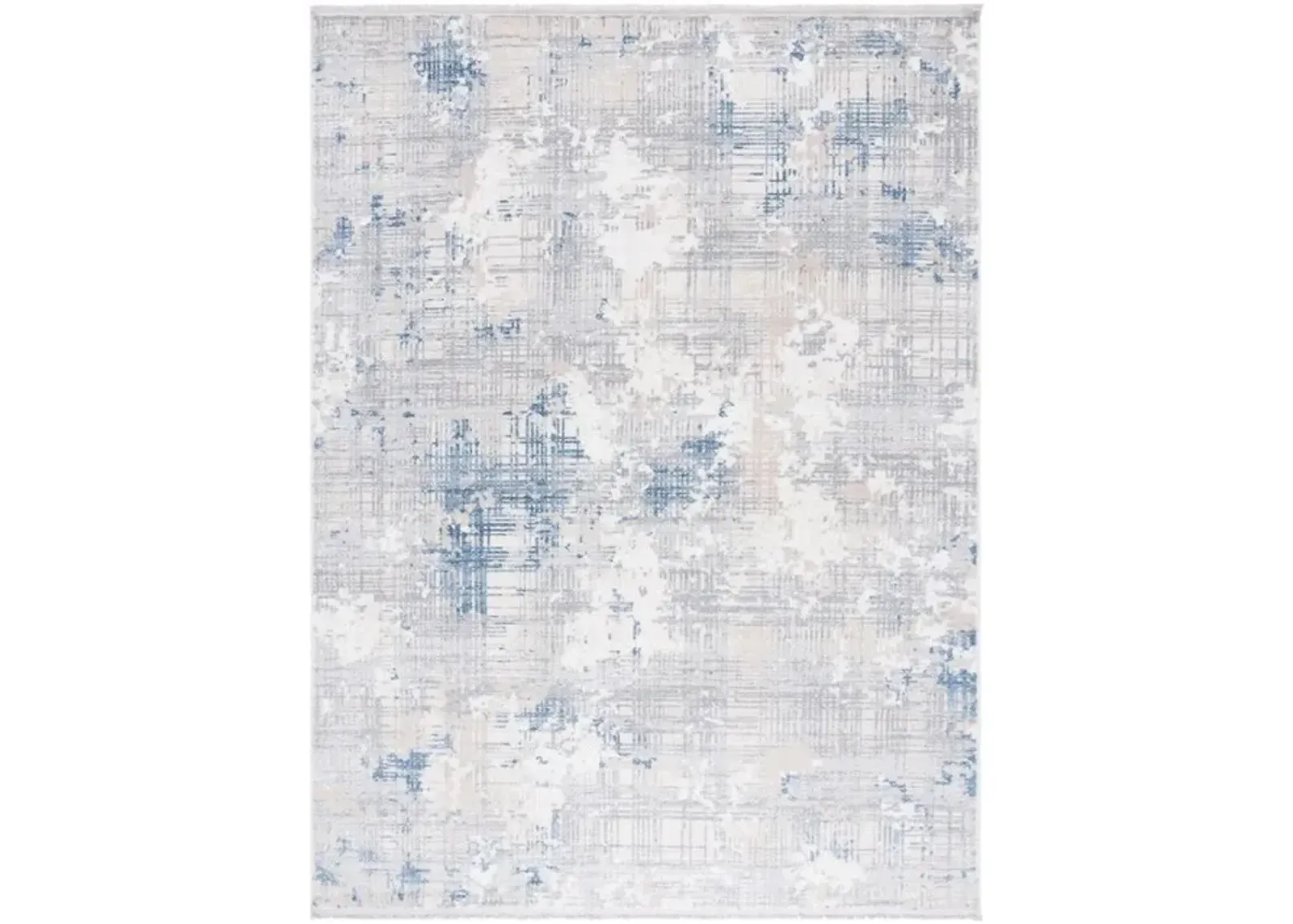 WHISPER 544 Blue  8' X 10' Large Rectangle Rug